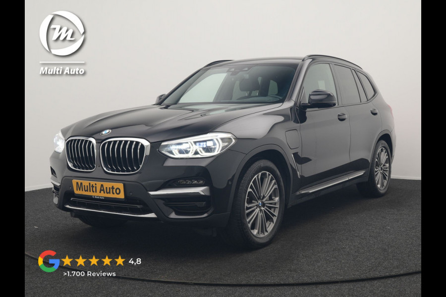 BMW X3 xDrive30e Luxury Line PHEV 293pk Dealer O.H. | Head Up | 360 Camera | Lederen Sportstoelen Ventilatie & Memory | Sfeerverlichting | Keyless | Blis | Stoelen &Stuur Verwarmd | Hifi Audio | Apple Carplay | Navigatie | DAB | Plug In Hybrid |