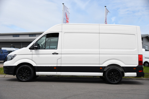 Volkswagen Crafter 35 2.0 TDI L3H3 PB Edition Cruise, Carplay, Sensoren, geveerde stoel, Trekhaak, 140pk, Automaat, Multimedia, Uniek!