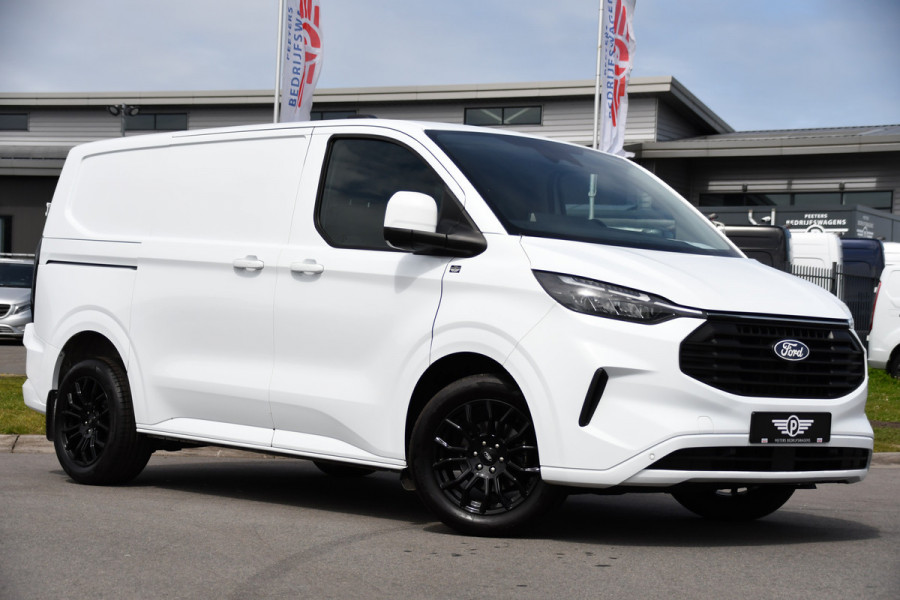 Ford Transit Custom 300 2.0 TDCI L1H1 Limited PB Edition Full Options! Adaptieve Cruise, Camera, Carplay, 170pk, 2 x Schuifdeur, Sensoren, Stoelverwarming, Automaat, Uniek!