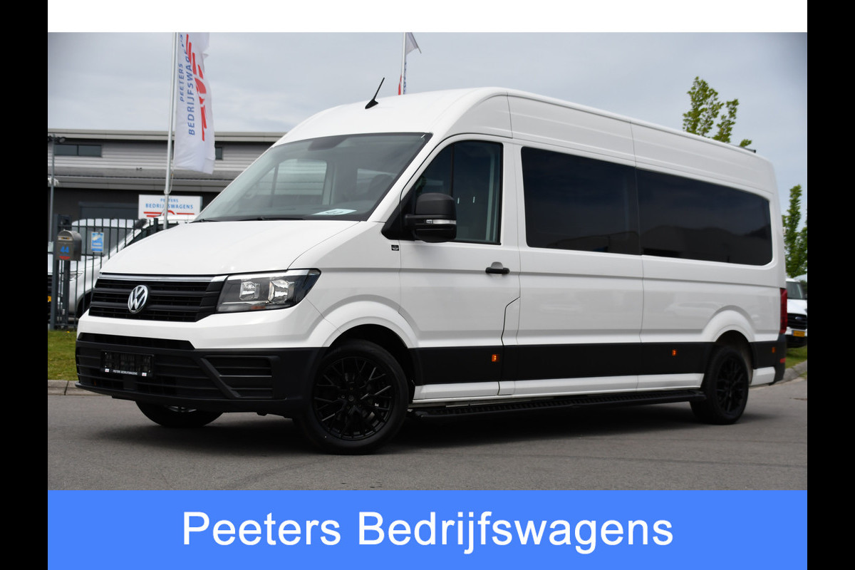 Volkswagen Crafter 35 2.0 TDI L4H3 DC PB Edition Cruise, Carplay, 177pk, Trekhaak, Multimedia, Airco, 5 Zits, Automaat, Uniek!