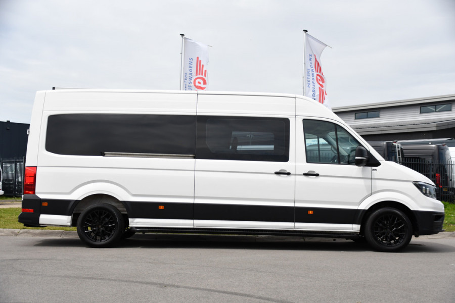 Volkswagen Crafter 35 2.0 TDI L4H3 DC PB Edition Cruise, Carplay, 177pk, Trekhaak, Multimedia, Airco, 5 Zits, Automaat, Uniek!