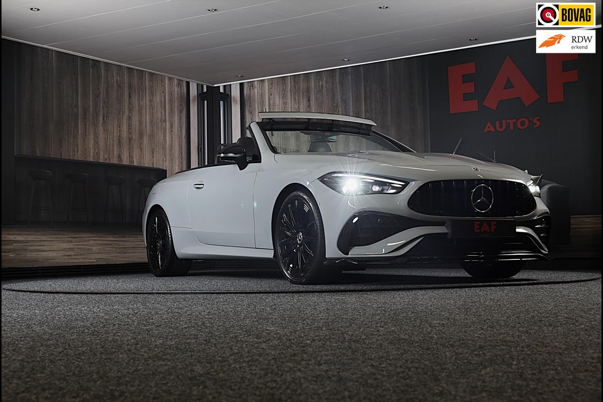 Mercedes-Benz CLE Cabriolet 300 4MATIC AMG Line / Massage / Head Up / Memory / Aircap / Leder / Verkoeling / Burmester / 20 Inch