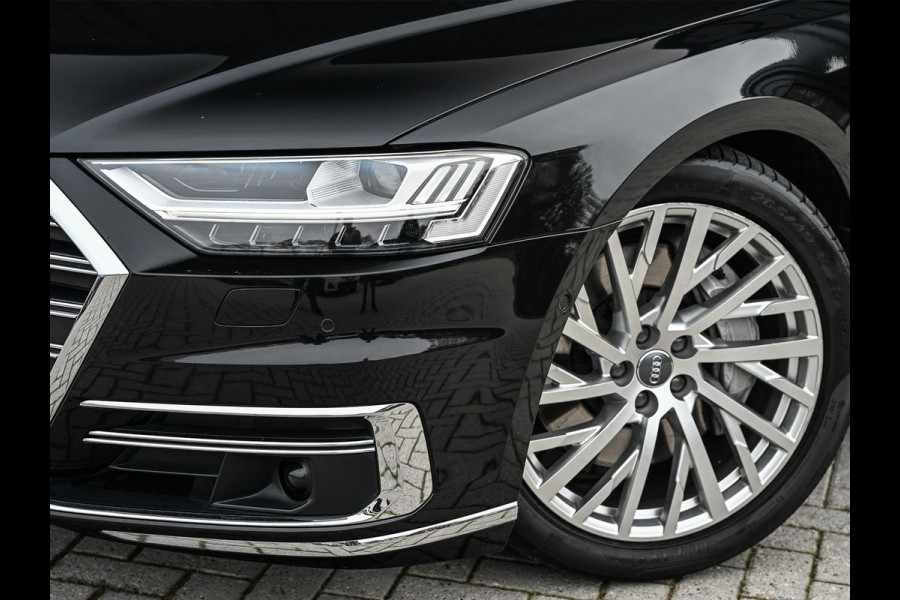 Audi A8 55 TFSI quattro Pro Line Plus 55 TFSI QUATTRO PRO LINE PLUS | LUCHTVERING | STANDKACHEL | VIRTUAL COCKPIT | LUCHTVERING | ADAPTIVE CRUISE | STOELVERWARMING EN -VENTILATIE | MASSAGE | 360 CAMERA | PANORAMADAK | LED | STUURVERWARMING | HEAD-UP | AMBIANCE INTERIEUR | SOFT-CLOSE |