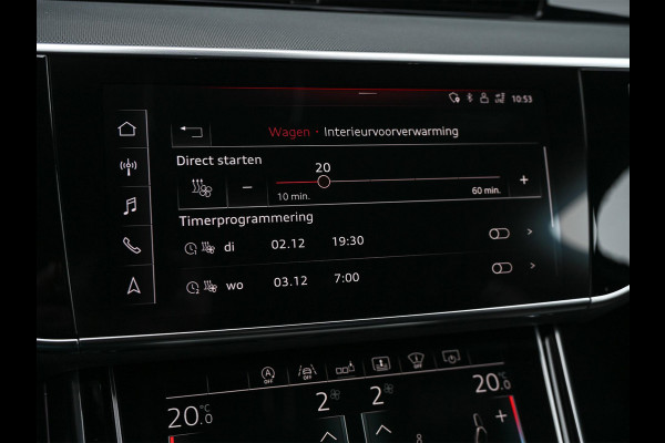 Audi A8 55 TFSI quattro Pro Line Plus 55 TFSI QUATTRO PRO LINE PLUS | LUCHTVERING | STANDKACHEL | VIRTUAL COCKPIT | LUCHTVERING | ADAPTIVE CRUISE | STOELVERWARMING EN -VENTILATIE | MASSAGE | 360 CAMERA | PANORAMADAK | LED | STUURVERWARMING | HEAD-UP | AMBIANCE INTERIEUR | SOFT-CLOSE |