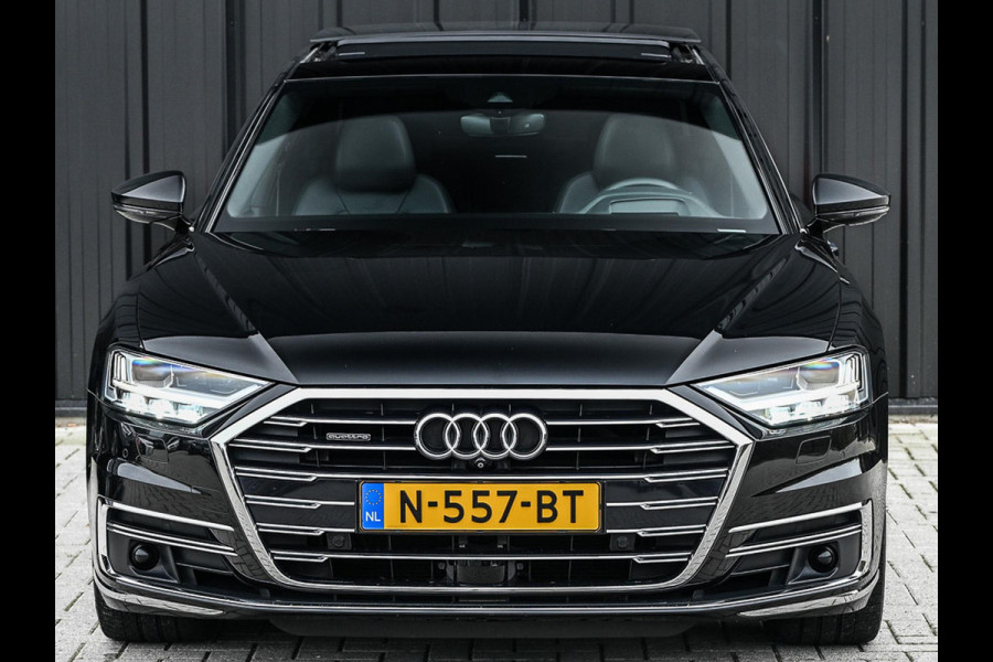 Audi A8 55 TFSI quattro Pro Line Plus 55 TFSI QUATTRO PRO LINE PLUS | LUCHTVERING | STANDKACHEL | VIRTUAL COCKPIT | LUCHTVERING | ADAPTIVE CRUISE | STOELVERWARMING EN -VENTILATIE | MASSAGE | 360 CAMERA | PANORAMADAK | LED | STUURVERWARMING | HEAD-UP | AMBIANCE INTERIEUR | SOFT-CLOSE |