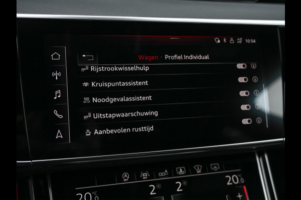 Audi A8 55 TFSI quattro Pro Line Plus 55 TFSI QUATTRO PRO LINE PLUS | LUCHTVERING | STANDKACHEL | VIRTUAL COCKPIT | LUCHTVERING | ADAPTIVE CRUISE | STOELVERWARMING EN -VENTILATIE | MASSAGE | 360 CAMERA | PANORAMADAK | LED | STUURVERWARMING | HEAD-UP | AMBIANCE INTERIEUR | SOFT-CLOSE |