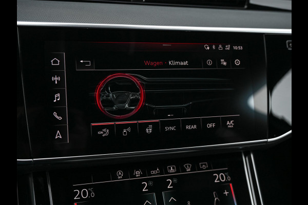 Audi A8 55 TFSI quattro Pro Line Plus 55 TFSI QUATTRO PRO LINE PLUS | LUCHTVERING | STANDKACHEL | VIRTUAL COCKPIT | LUCHTVERING | ADAPTIVE CRUISE | STOELVERWARMING EN -VENTILATIE | MASSAGE | 360 CAMERA | PANORAMADAK | LED | STUURVERWARMING | HEAD-UP | AMBIANCE INTERIEUR | SOFT-CLOSE |