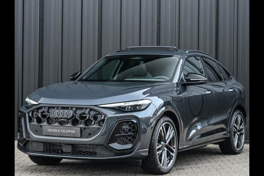 Audi Q5 Sportback 2.0 TFSI e-hybrid quattro S edition Luchtvering | S-stoelen | Panoramadak | Elektr. trekhaak | Digital Oled | Adaptive Cruise | Tech Plus | 360 Camera | Memory | Ambiance interieur |