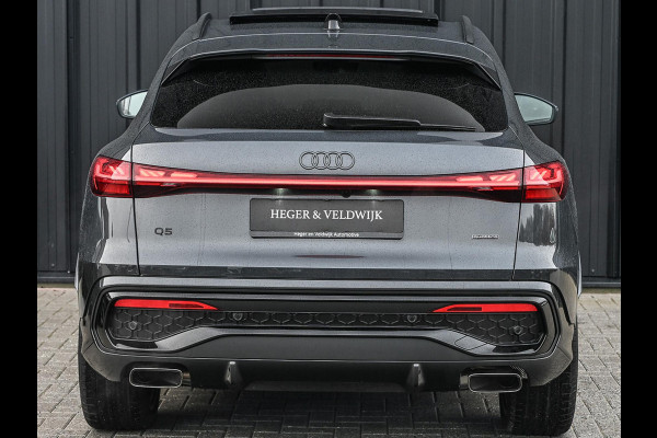 Audi Q5 Sportback 2.0 TFSI e-hybrid quattro S edition Luchtvering | S-stoelen | Panoramadak | Elektr. trekhaak | Digital Oled | Adaptive Cruise | Tech Plus | 360 Camera | Memory | Ambiance interieur |