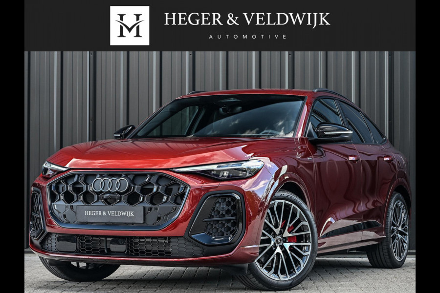 Audi Q5 Sportback 2.0 TFSI e-hybrid quattro S edition Competition Luchtvering | Head-up | 360 Camera | B&O | Massage | Stoelventilatie | Stoelverwarming V+A | Trekhaak | Ambiance Interieur