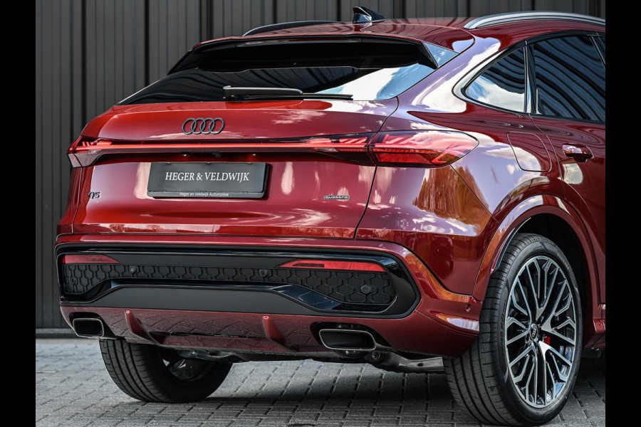 Audi Q5 Sportback 2.0 TFSI e-hybrid quattro S edition Competition Luchtvering | Head-up | 360 Camera | B&O | Massage | Stoelventilatie | Stoelverwarming V+A | Trekhaak | Ambiance Interieur