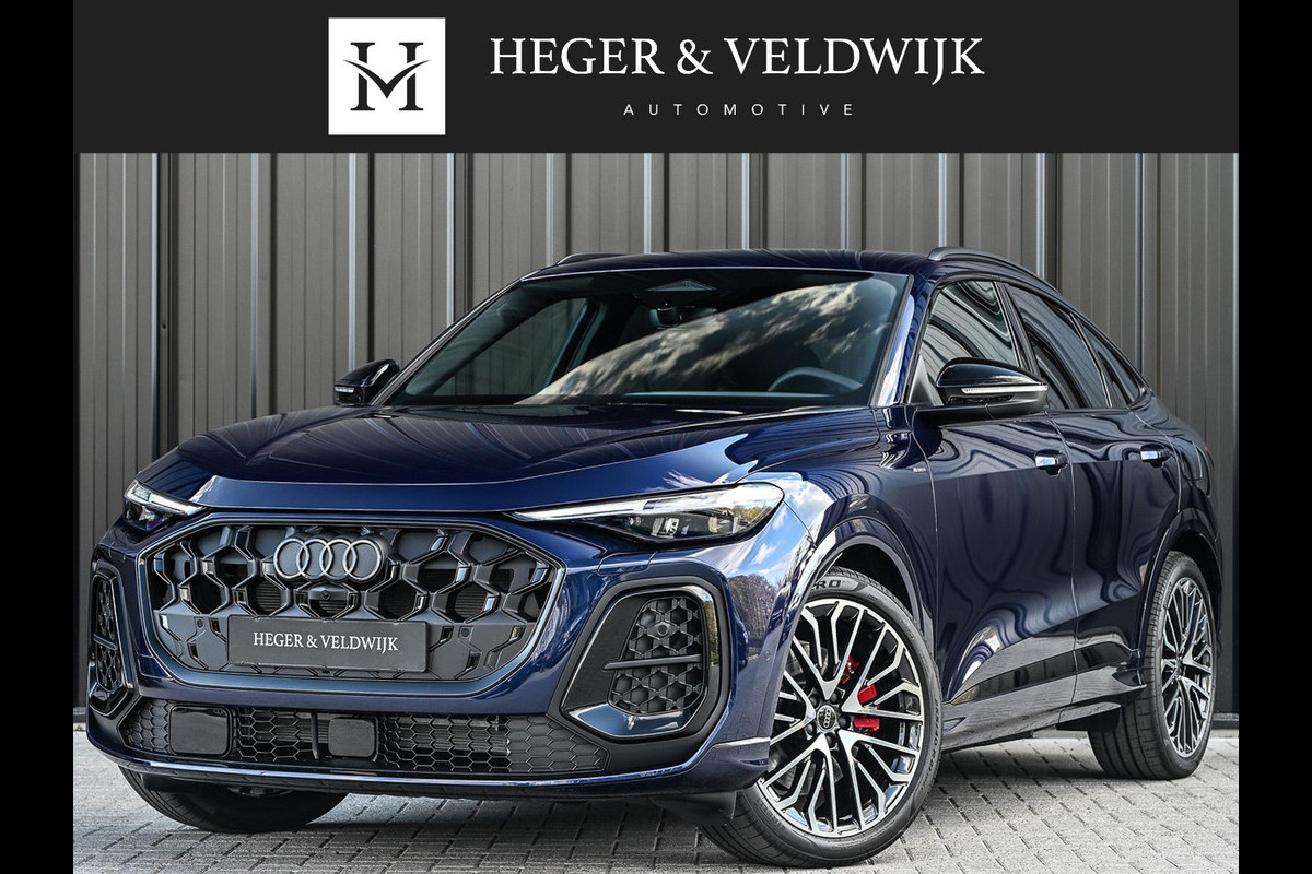 Audi Q5 Sportback 2.0 TFSI e-hybrid quattro S edition Competition Luchtvering | Head-up | 360 Camera | B&O | Massage | Stoelventilatie | Stoelverwarming V+A | Trekhaak | Ambiance Interieur