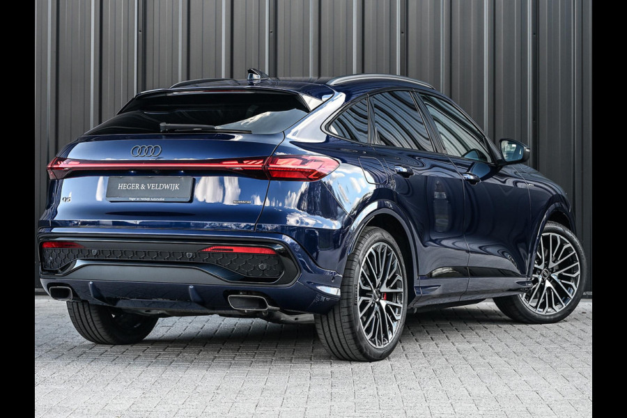 Audi Q5 Sportback 2.0 TFSI e-hybrid quattro S edition Competition Luchtvering | Head-up | 360 Camera | B&O | Massage | Stoelventilatie | Stoelverwarming V+A | Trekhaak | Ambiance Interieur