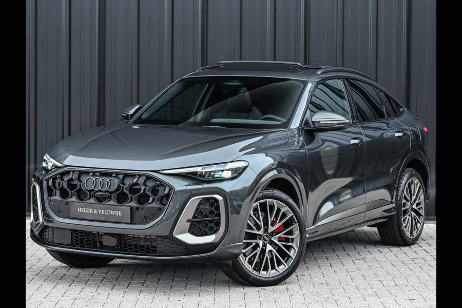 Audi Q5 Sportback 2.0 TFSI e-hybrid quattro S edition 367pk | S-stoelen | Panoramadak | Elektr. trekhaak | Oled verlichting | Adaptive cruise control | Tech Plus | 360 Camera | Memory | Ambiance interieur