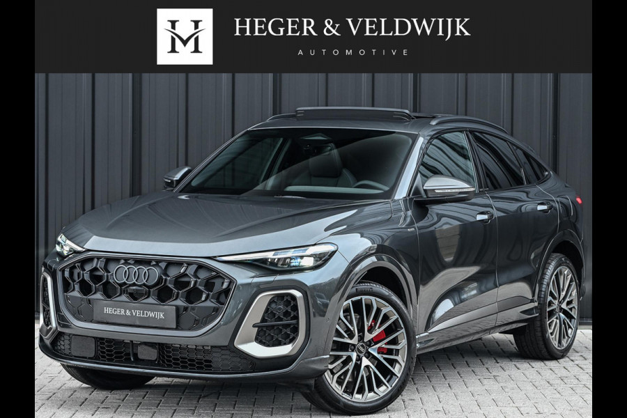 Audi Q5 Sportback 2.0 TFSI e-hybrid quattro S edition 367pk | S-stoelen | Panoramadak | Elektr. trekhaak | Oled verlichting | Adaptive cruise control | Tech Plus | 360 Camera | Memory | Ambiance interieur