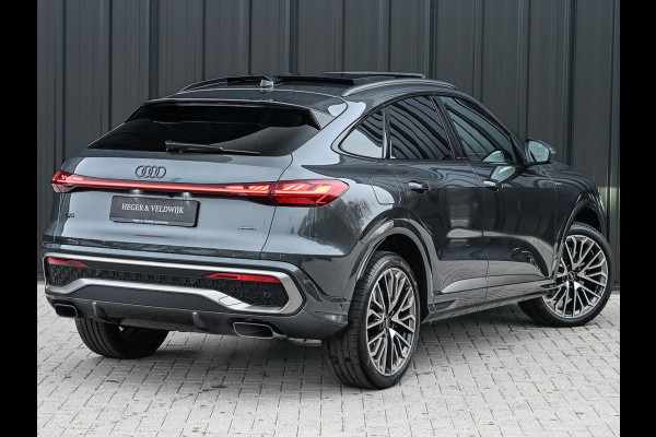 Audi Q5 Sportback 2.0 TFSI e-hybrid quattro S edition 367pk | S-stoelen | Panoramadak | Elektr. trekhaak | Oled verlichting | Adaptive cruise control | Tech Plus | 360 Camera | Memory | Ambiance interieur