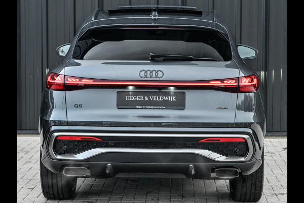 Audi Q5 Sportback 2.0 TFSI e-hybrid quattro S edition 367pk | S-stoelen | Panoramadak | Elektr. trekhaak | Oled verlichting | Adaptive cruise control | Tech Plus | 360 Camera | Memory | Ambiance interieur