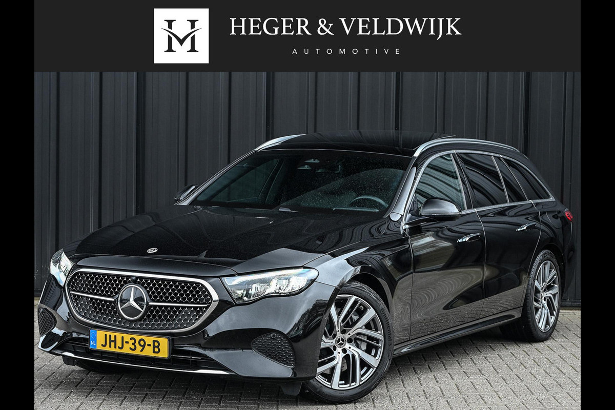 Mercedes-Benz E-Klasse Estate 300 e Exclusive Line Panoramadak | Distronic | Ambiance interieur | Burmester 4D Sound |  Stoelverwarming | Camera | Trekhaak