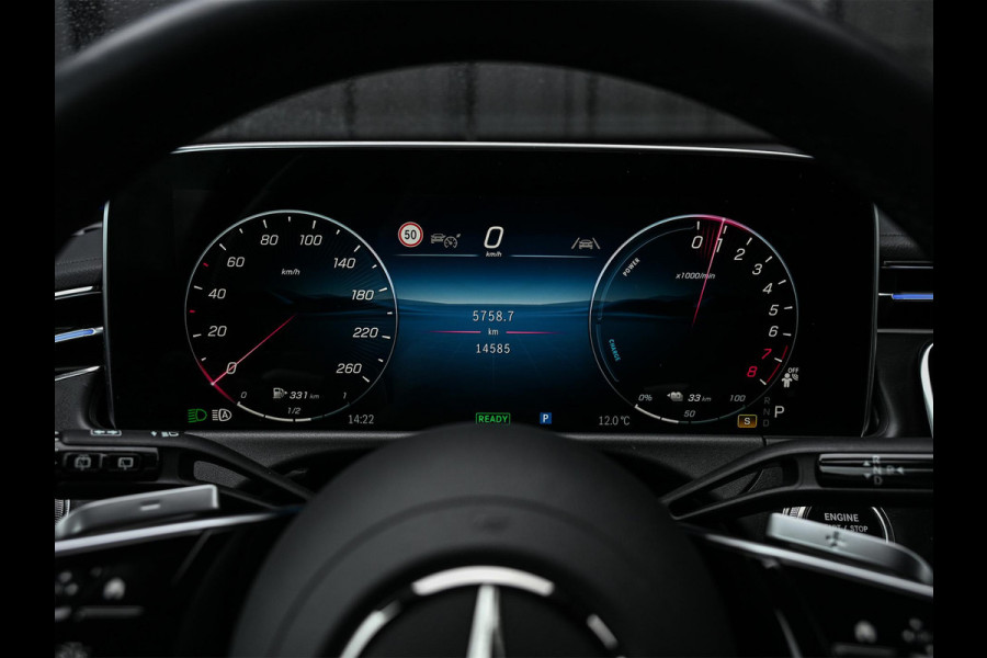 Mercedes-Benz E-Klasse Estate 300 e Exclusive Line Panoramadak | Distronic | Ambiance interieur | Burmester 4D Sound |  Stoelverwarming | Camera | Trekhaak