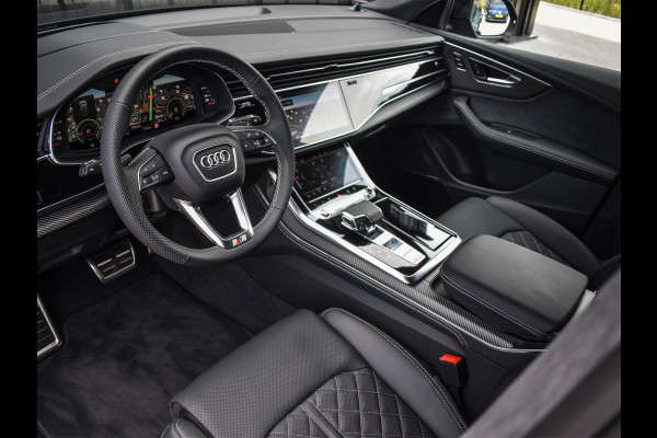 Audi Q8 60 TFSI e quattro Pro Line S Competition | B&O advanced | Audi exclusive | 5 jaar garantie | Panoramadak | massage stoelen | 4 wiel besturing | Alcantara hemel | Soft-close | Elektr. Trekhaak | Achteras besturing | Oled achterlichten