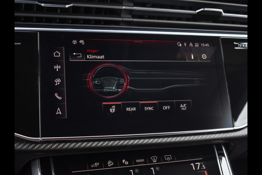 Audi Q8 60 TFSI e quattro Pro Line S Competition | B&O advanced | Audi exclusive | 5 jaar garantie | Panoramadak | massage stoelen | 4 wiel besturing | Alcantara hemel | Soft-close | Elektr. Trekhaak | Achteras besturing | Oled achterlichten