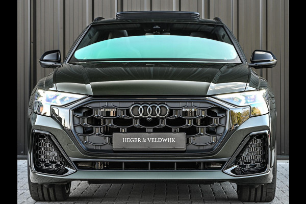 Audi Q8 60 TFSI e quattro Pro Line S Competition | B&O advanced | Audi exclusive | 5 jaar garantie | Panoramadak | massage stoelen | 4 wiel besturing | Alcantara hemel | Soft-close | Elektr. Trekhaak | Achteras besturing | Oled achterlichten