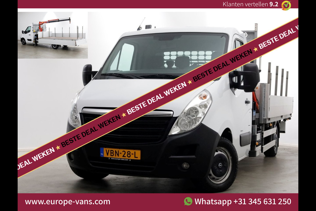 Opel Movano 2.3 CDTI 145pk E6 Open Laadbak + Kraan 08-2019