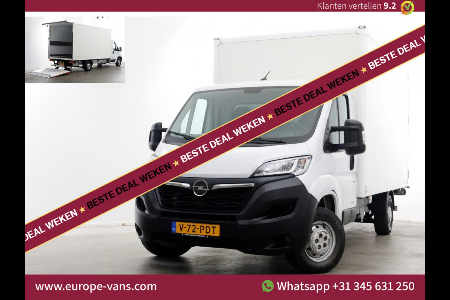 Opel Movano 2.2D 140pk Bakwagen met laadklep 1.060kg laadvermogen 08-2023