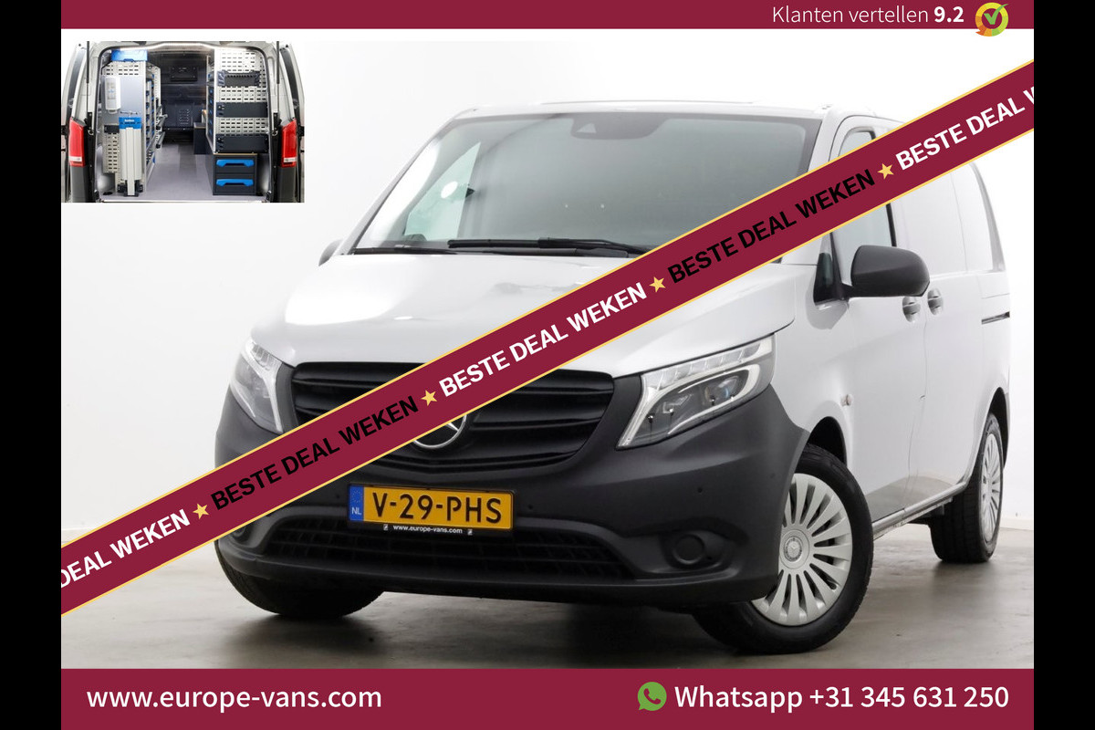 Mercedes-Benz Vito 114 CDI 136pk Compact 9G Automaat 2x Schuifdeur/LED/Camera/Inrichting 11-2022