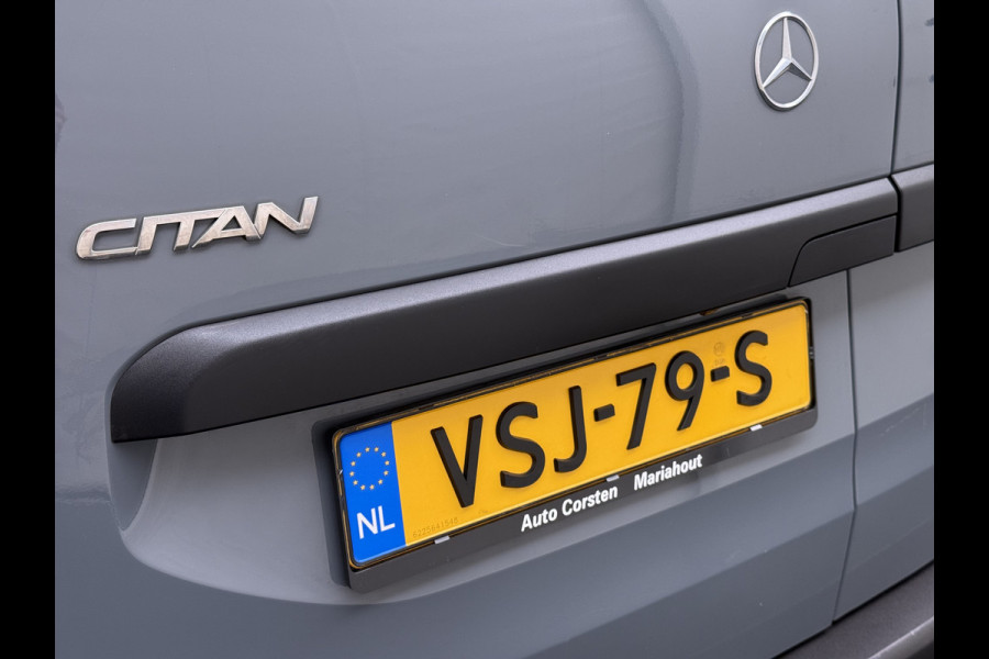 Mercedes-Benz Citan 108 CDI L1 Pro Airco Cruise Control Camera Apps Bluetooth DAB Euro 6 Schuifdeur Rubberenvloer Wandbetimmering Licht-/regensensor Dealeronderhouden 1e Eigenaar Origineel Nederlandse Auto