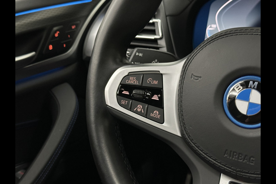 BMW iX3 M-Sport 80 kWh | 99% SOH | Panorama | ACC | 360 Camera | Harman-Kardon | Leder | Memory | Sfeerverlichting | Keyless-Entry | Head-Up | 3-Zone Clima | Stuurverwarming | Carplay | LED | Rijklaar incl. Bovag garantie