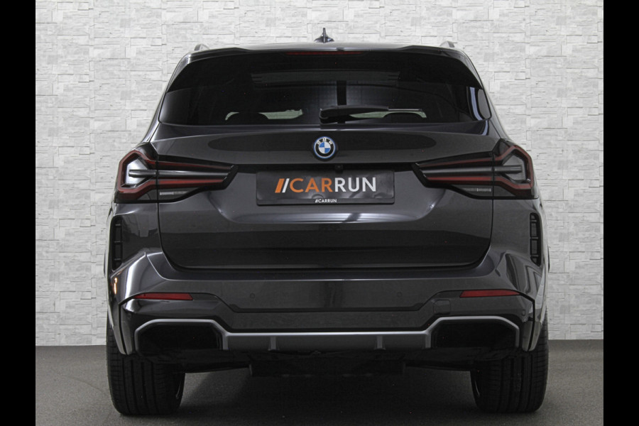 BMW iX3 M-Sport 80 kWh | 99% SOH | Panorama | ACC | 360 Camera | Harman-Kardon | Leder | Memory | Sfeerverlichting | Keyless-Entry | Head-Up | 3-Zone Clima | Stuurverwarming | Carplay | LED | Rijklaar incl. Bovag garantie