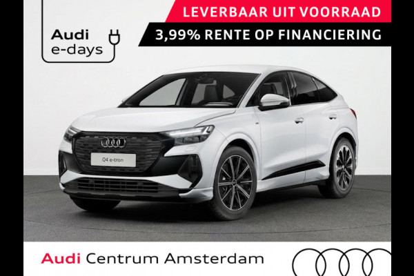 Audi Q4 Sportback e-tron 45 S edition Competition 82 kWh 286 pk | Assistentiepakket plus | Trekhaak | Ambient lichtpakket | Optiekpakket zwart plus |