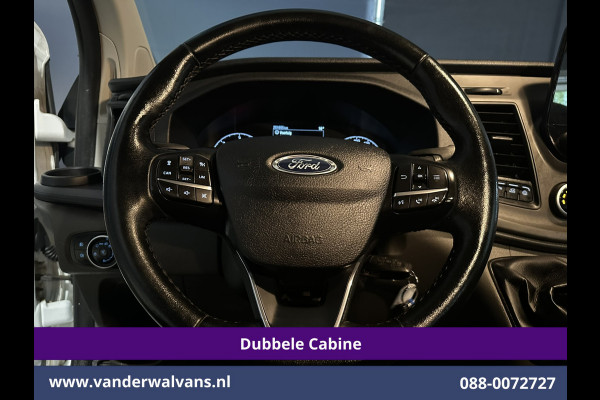 Ford Transit Custom 2.0 TDCI 131pk L2H1 Dubbele Cabine Euro6 Airco | 5-Zits | Camera | 2800kg Trekhaak | LED Cruisecontrol, Stoelverwarming, Verwarmde Voorruit, Parkeersensoren