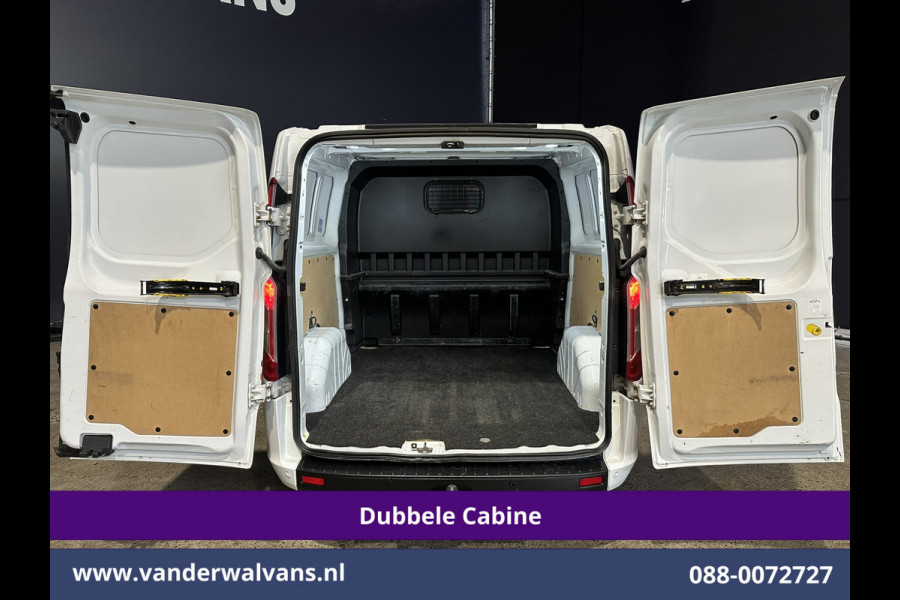 Ford Transit Custom 2.0 TDCI 131pk L2H1 Dubbele Cabine Euro6 Airco | 5-Zits | Camera | 2800kg Trekhaak | LED Cruisecontrol, Stoelverwarming, Verwarmde Voorruit, Parkeersensoren