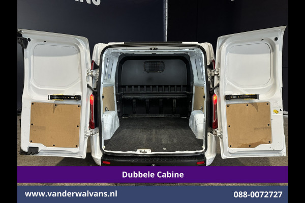 Ford Transit Custom 2.0 TDCI 131pk L2H1 Dubbele Cabine Euro6 Airco | 5-Zits | Camera | 2800kg Trekhaak | LED Cruisecontrol, Stoelverwarming, Verwarmde Voorruit, Parkeersensoren