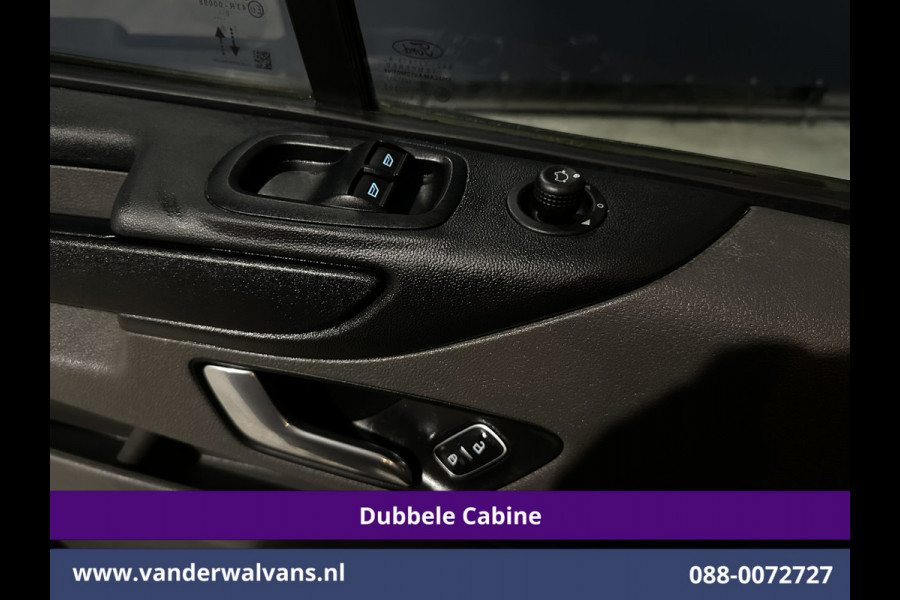 Ford Transit Custom 2.0 TDCI 131pk L2H1 Dubbele Cabine Euro6 Airco | 5-Zits | Camera | 2800kg Trekhaak | LED Cruisecontrol, Stoelverwarming, Verwarmde Voorruit, Parkeersensoren