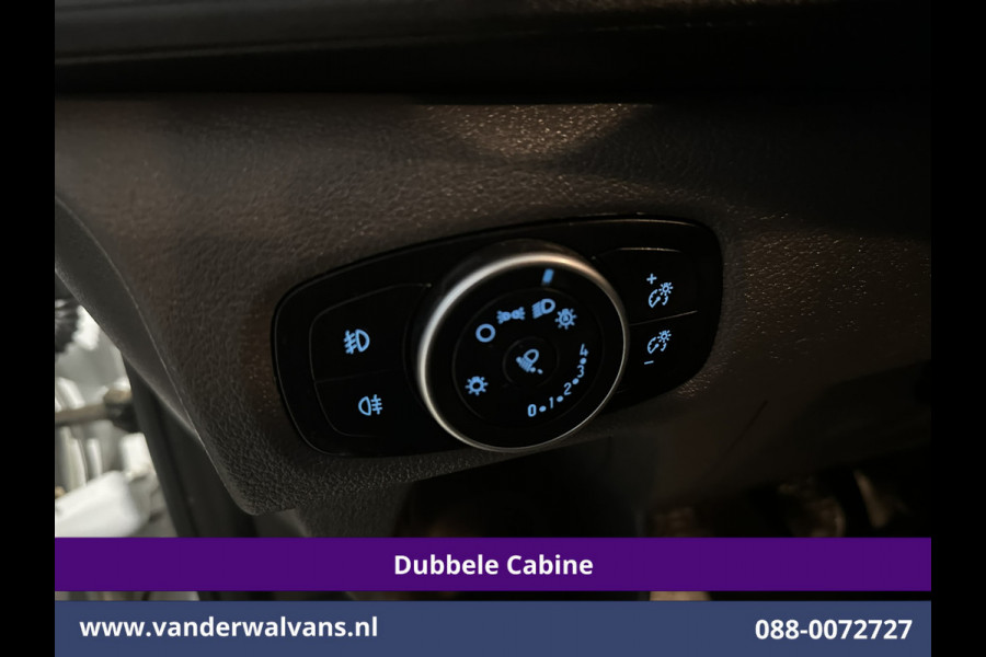 Ford Transit Custom 2.0 TDCI 131pk L2H1 Dubbele Cabine Euro6 Airco | 5-Zits | Camera | 2800kg Trekhaak | LED Cruisecontrol, Stoelverwarming, Verwarmde Voorruit, Parkeersensoren
