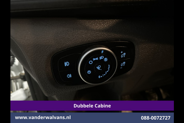 Ford Transit Custom 2.0 TDCI 131pk L2H1 Dubbele Cabine Euro6 Airco | 5-Zits | Camera | 2800kg Trekhaak | LED Cruisecontrol, Stoelverwarming, Verwarmde Voorruit, Parkeersensoren