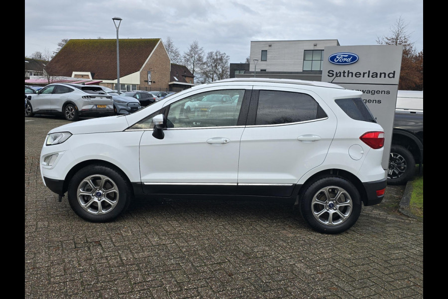 Ford EcoSport 1.0 EcoBoost Titanium 125pk | Navigatie | Winter Pack | Apple Carplay / Android Auto | PDC Achter | Cruise Control | Privacy Glass