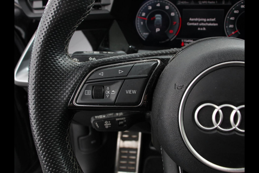 Audi A3 Sportback 30 TFSI S edition S-tronic Navigatie Apple Carplay/Android Auto Parkeersensoren Adaptive Cruise Control Full Led Climate Control Virtual Cockpit Lichtmetalen velgen