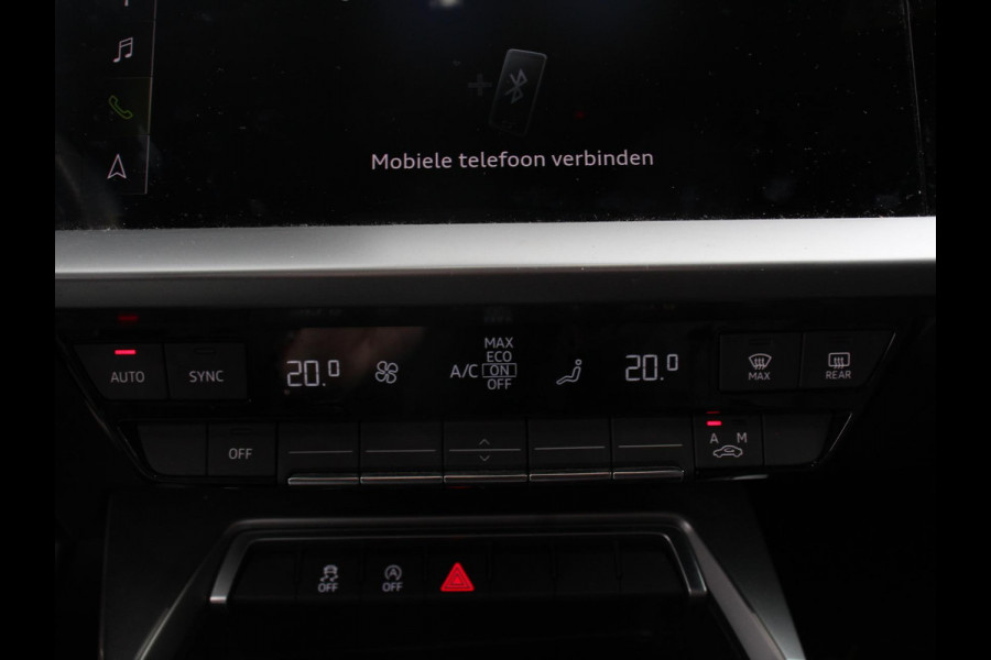 Audi A3 Sportback 30 TFSI S edition S-tronic Navigatie Apple Carplay/Android Auto Parkeersensoren Adaptive Cruise Control Full Led Climate Control Virtual Cockpit Lichtmetalen velgen