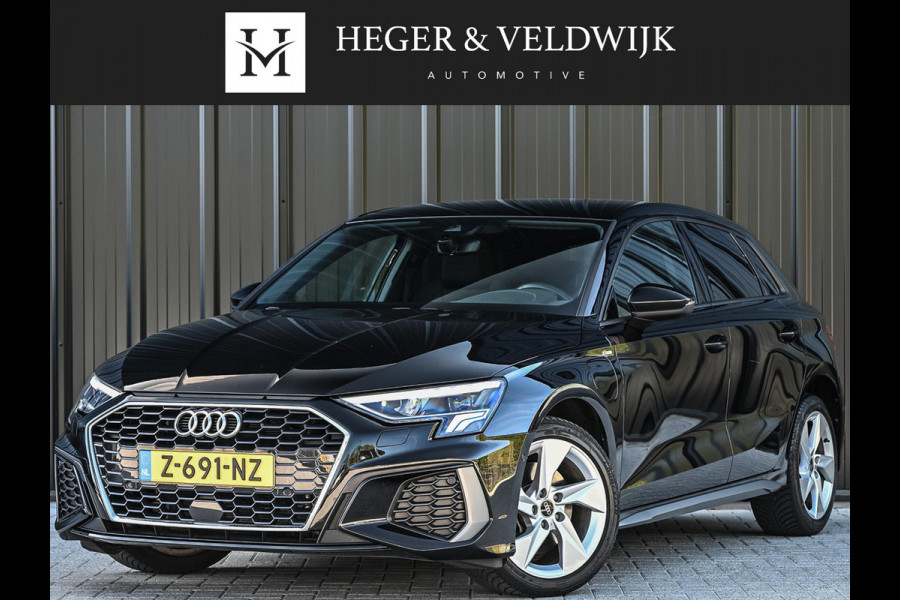 Audi A3 Sportback 40 TFSI e S-Line | Soh% 92,5 | Sportstoel | Adaptive cruise control | Led | Stoelverwarming