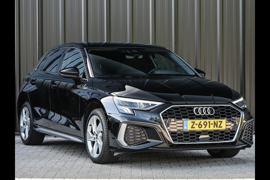 Audi A3 Sportback 40 TFSI e S-Line | Soh% 92,5 | Sportstoel | Adaptive cruise control | Led | Stoelverwarming