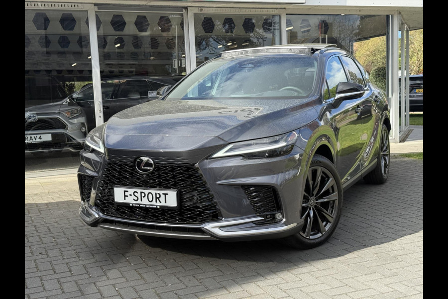 Lexus RX 450h+ Plug-in AWD F Sport Design | Panoramadak, Leer, Geheugenfunctie, Head up display, 360 Camera, 21 inch, Stoelventilatie