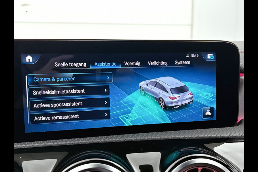 Mercedes-Benz CLA-Klasse Shooting Brake 200 Business Solution AMG AMG line | Night Pakket | Ledkoplampen | Sfeerverlichting | Stoelverwarming. Inclusief 24 maanden Mercedes-Benz Certified garantie voor Europa.