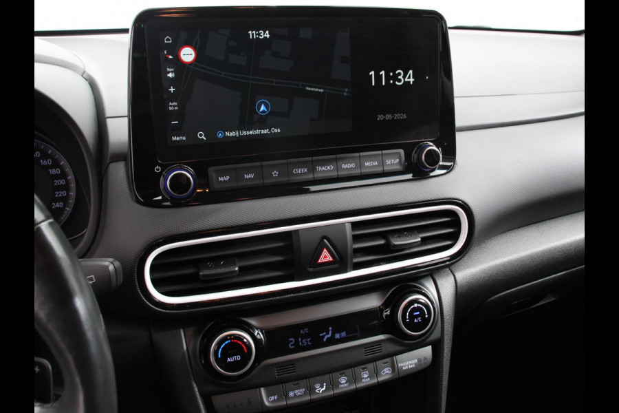 Hyundai Kona 1.6 GDI HEV Comfort Smart Automaat Climate control Cruise control Stoelverwarming Stuurverwarming Camera Parkeersensoren Lichtmetalen velgen Apple Carplay/ Android Auto