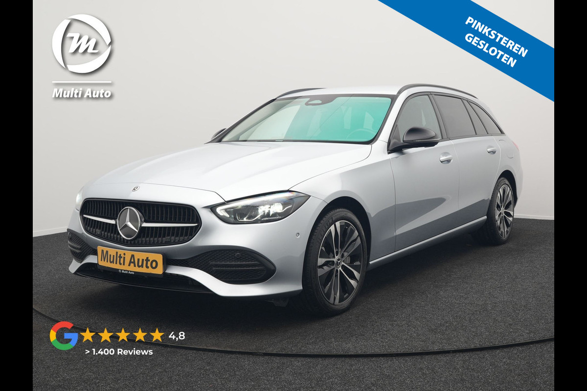 Mercedes-Benz C-Klasse Estate 300 e Avantgarde PHEV 313pk Dealer O.H. | Trekhaak Af Fabriek | Camera | Night Pakket | Sportstoelen Verwarmd | Apple Carplay | Sfeerverlichting | Navigatie | Virtual | DAB |  Plug In Hybrid