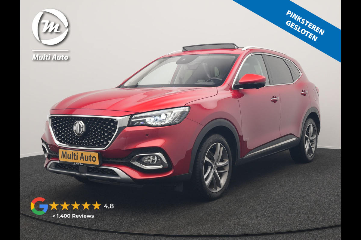 MG EHS 1.5 TGDI Luxury PHEV 258pk | Panodak | Adaptive Cruise | 360 Camera | Lederen Sportstoelen Verwarmd | Sfeerverlichting | Keyless | Apple Carplay | Blis | Navigatie | Virtual | DAB | Plug In Hybrid