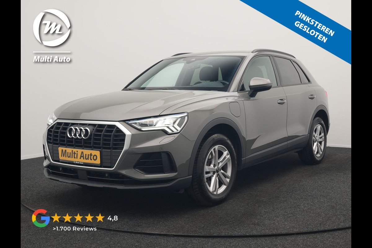 Audi Q3 45 TFSI e S edition PHEV 245pk Dealer O.H. | Adaptive Cruise | Camera | Matrix LED | Sonos Audio | Alcantara Sportstoelen Memory & Verwarmd | Sfeerverlichting | S Line Interieur | Keyless | Blis | Navigatie | DAB | Plug In Hybrid |